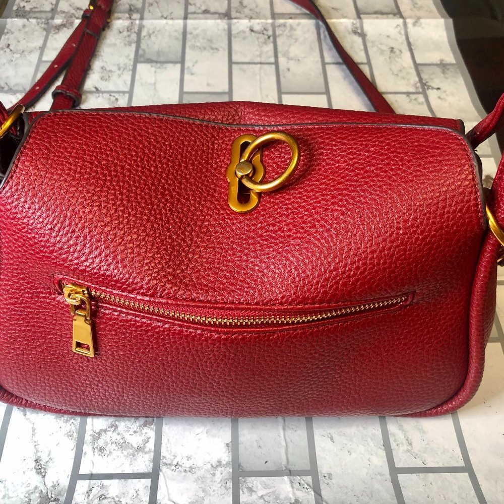 Vegan Leather Crossbody Purse